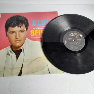 Elvis Presley Spinout and Maihalo Vinyl LP 12" Record Albums