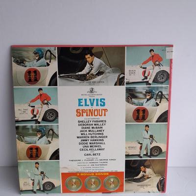 Elvis Presley Spinout and Maihalo Vinyl LP 12" Record Albums