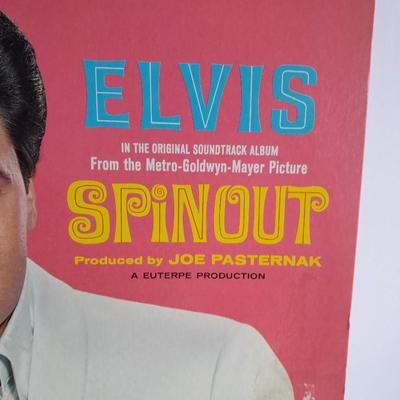 Elvis Presley Spinout and Maihalo Vinyl LP 12" Record Albums