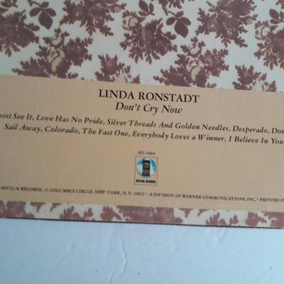 Five Linda Romstadt Vinyl LP 12" Record Albums in great condition!