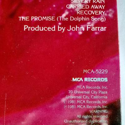 Three Olivia Newton John Vinyl LP 12" Record Albums in great condition!