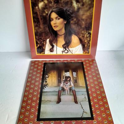 Two Emmy Lou Harris Vinyl LP 12" Record Albums in great condition!