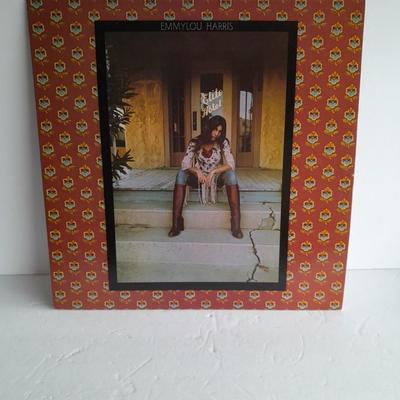 Two Emmy Lou Harris Vinyl LP 12" Record Albums in great condition!