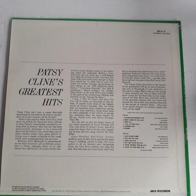 Three Patsy Cline Vinyl LP 12" Record Albums in great condition!