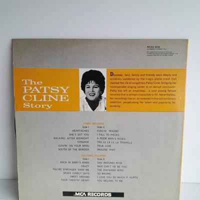 Three Patsy Cline Vinyl LP 12" Record Albums in great condition!