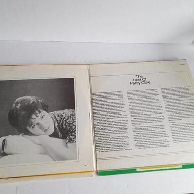 Three Patsy Cline Vinyl LP 12" Record Albums in great condition!