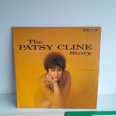 Three Patsy Cline Vinyl LP 12" Record Albums in great condition!