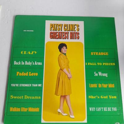 Three Patsy Cline Vinyl LP 12" Record Albums in great condition!