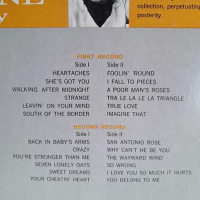 Three Patsy Cline Vinyl LP 12" Record Albums in great condition!