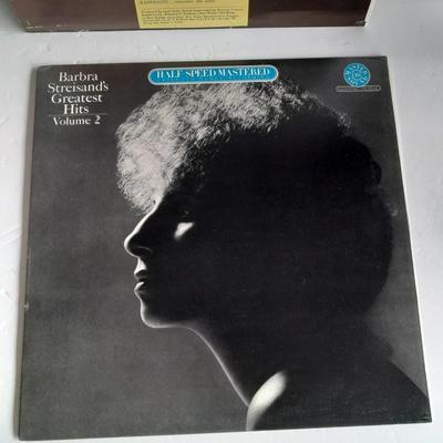 Three Barbara Streisand Vinyl LP 12" Record Albums in great condition!