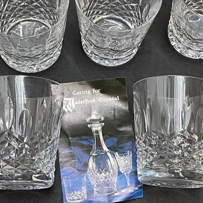 Set of 8 Waterford â€œKenmareâ€ Old Fashion Glasses