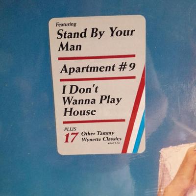 Two Tammy Wynette Vinyl LP 12" Record Albums in great condition! one still sealed!