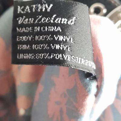 Kathy Van Zeeland black purse with shoulder strap Fifth Avenue New York