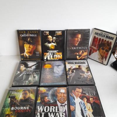 Movies on DVD American Made, Green Mile, World at War and more