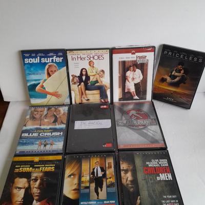 Movies on DVD Soul Surfer, Blue Crush, Priceless, and more