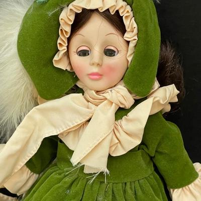 Vintage Currier and Ives Doll â€œWayside Innâ€