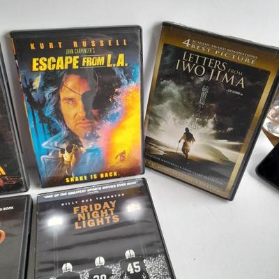 Movies on DVD Letters Iwo Jima, Escape from LA, Friday night Lights, and more !