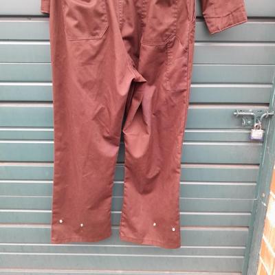 Dark brown WALL coveralls Size 44