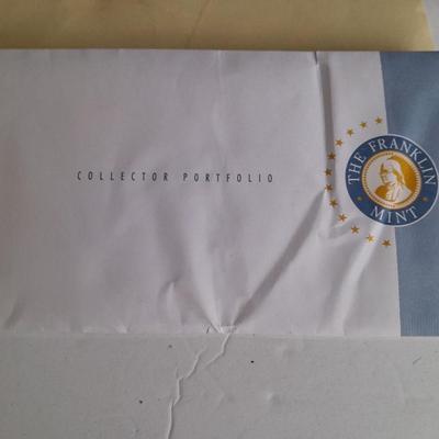 Die Cast Franklin Mint Precision model Bonnie & Clyde Edition Ford Convertible Sedan with paperwork