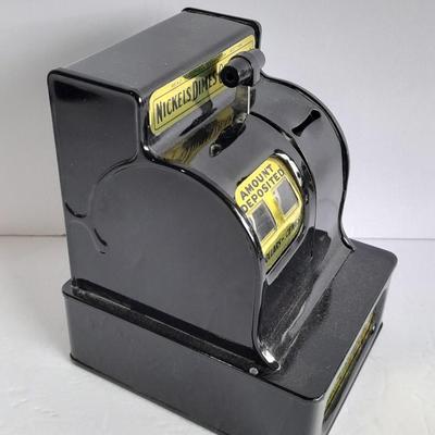 Uncle Sam's 3-coin Register Bank Cash register coin bank