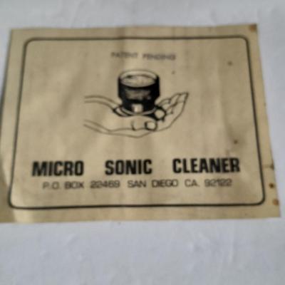 Waltex 8X magnifier with Micro Sonic Cleaner