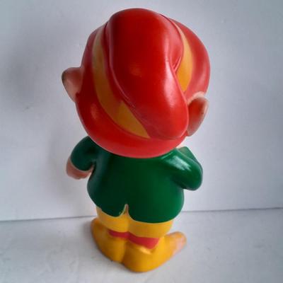 Vintage Sprout Vinyl Doll Jolly Green Giant 1970s Sprout and Ernie Keebler Elf Vinyl Doll / figure