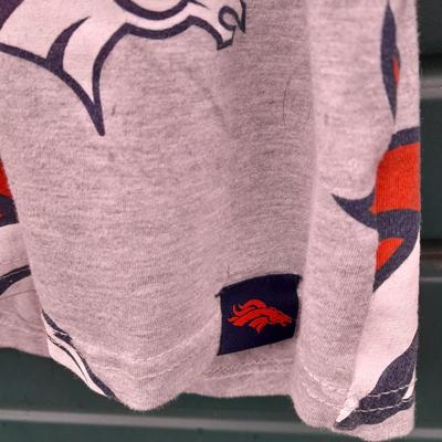 Betty Boop Bronco's Hoodie and Bronco's T-shirt Size Large