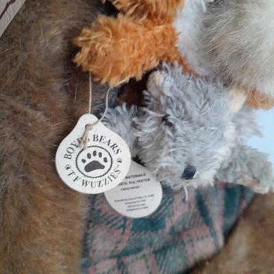 T.J.'S Best Dressed Tina Jean Lowenthal Boyd's bear with mini Boyd's