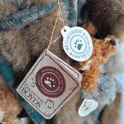 T.J.'S Best Dressed Tina Jean Lowenthal Boyd's bear with mini Boyd's