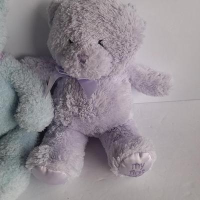 Two Teddy Bears, My first Teddy Gund bear and Sprinkles Russ Bear