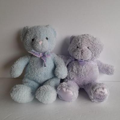 Two Teddy Bears, My first Teddy Gund bear and Sprinkles Russ Bear