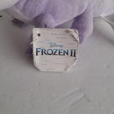 Plush animals, Vintage giraffe, Slumber Bunny, and Frozen 11 Dragon