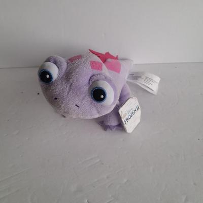 Plush animals, Vintage giraffe, Slumber Bunny, and Frozen 11 Dragon