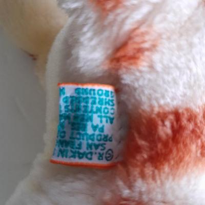 Plush animals, Vintage giraffe, Slumber Bunny, and Frozen 11 Dragon