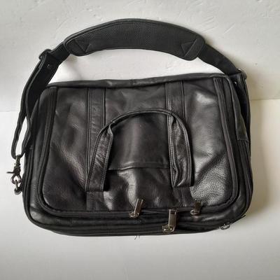 Heritage Style 125635 5.5" x 7" Expandable Full Grain Cowhide leather Portfolio/ computer bag
