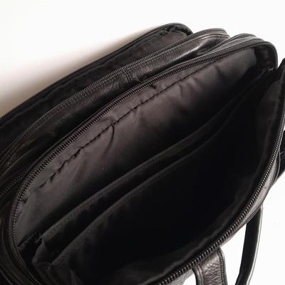 Heritage Style 125635 5.5" x 7" Expandable Full Grain Cowhide leather Portfolio/ computer bag