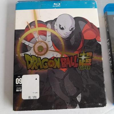 DVD Aeon Flux three set dvd's and two Blue Ray Movies Dragon Ball and IP man