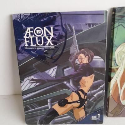 DVD Aeon Flux three set dvd's and two Blue Ray Movies Dragon Ball and IP man