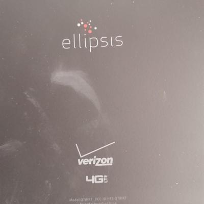 Verizon Ellipsis 4G QTAIR7 Tablet with case, Working no charger