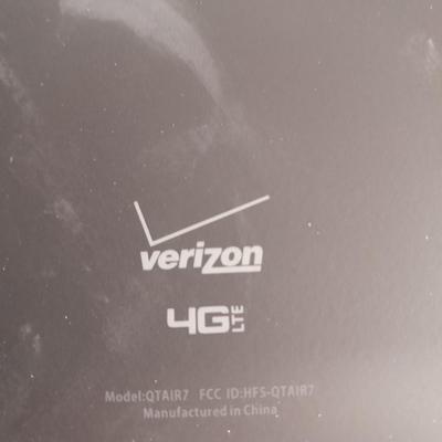 Verizon Ellipsis 4G QTAIR7 Tablet with case, Working no charger