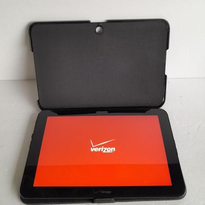 Verizon Ellipsis 4G QTAIR7 Tablet with case, Working no charger