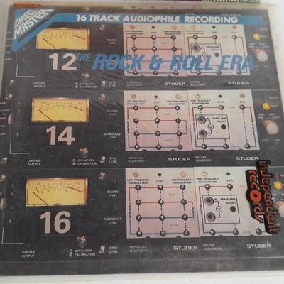 Two Rock n Roll Dick Clark and 16 track Audiophile Recording Vinyl LP 12" Record Albums in Great condition!