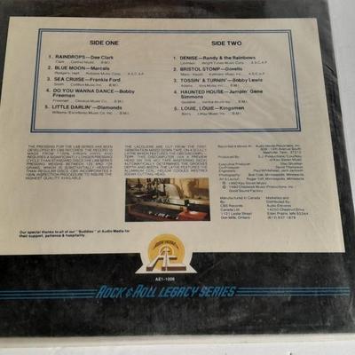 Two Rock n Roll Dick Clark and 16 track Audiophile Recording Vinyl LP 12" Record Albums in Great condition!