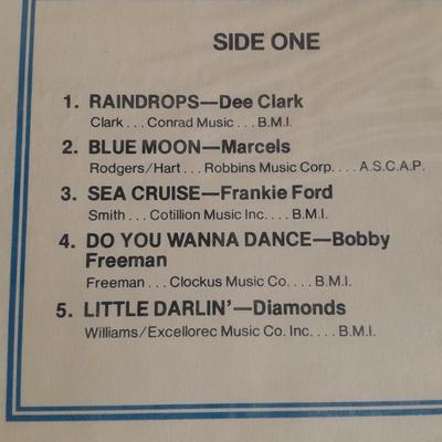 Two Rock n Roll Dick Clark and 16 track Audiophile Recording Vinyl LP 12" Record Albums in Great condition!