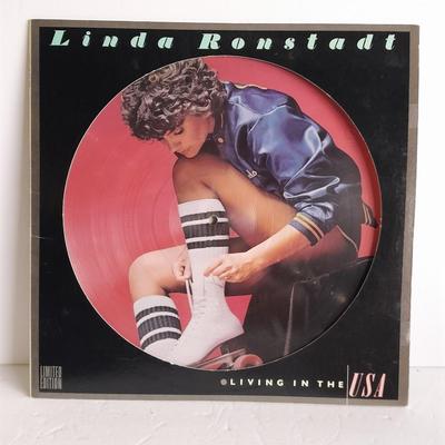 Limited Edition Linda Ronstadt Living in the USA Picture Disc Lp 12" Vinyl Record 1978