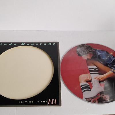 Limited Edition Linda Ronstadt Living in the USA Picture Disc Lp 12" Vinyl Record 1978