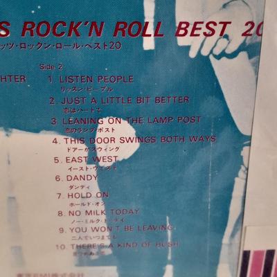 Rock & Roll best 20 Japanese label and Juke Box Hits LP 12" Vinyl Record Albums in Great condition!