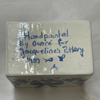 Trinket Box Handpainted by Oubre