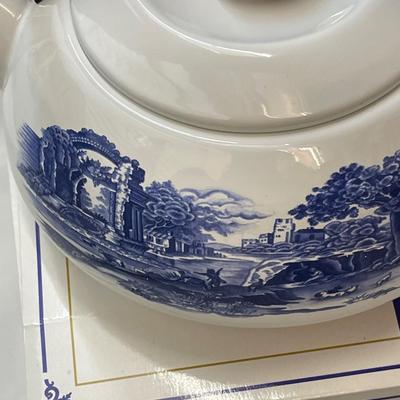 NEW Spode Blue Room Tea Kettle
