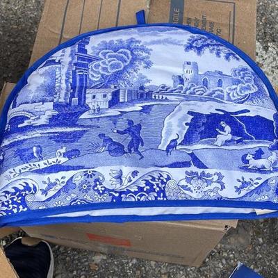NEW Spode Cozy Blue Room Tea Kettle Cover